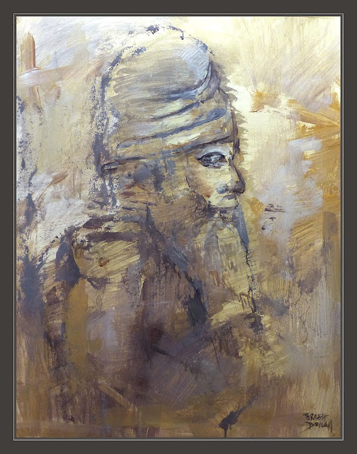 ANUNNAKI-ARTE-SUMERIA-ANTIGUOS-DIOSES-SUMERIA-PINTURAS-PINTOR-ERNEST DESCALS