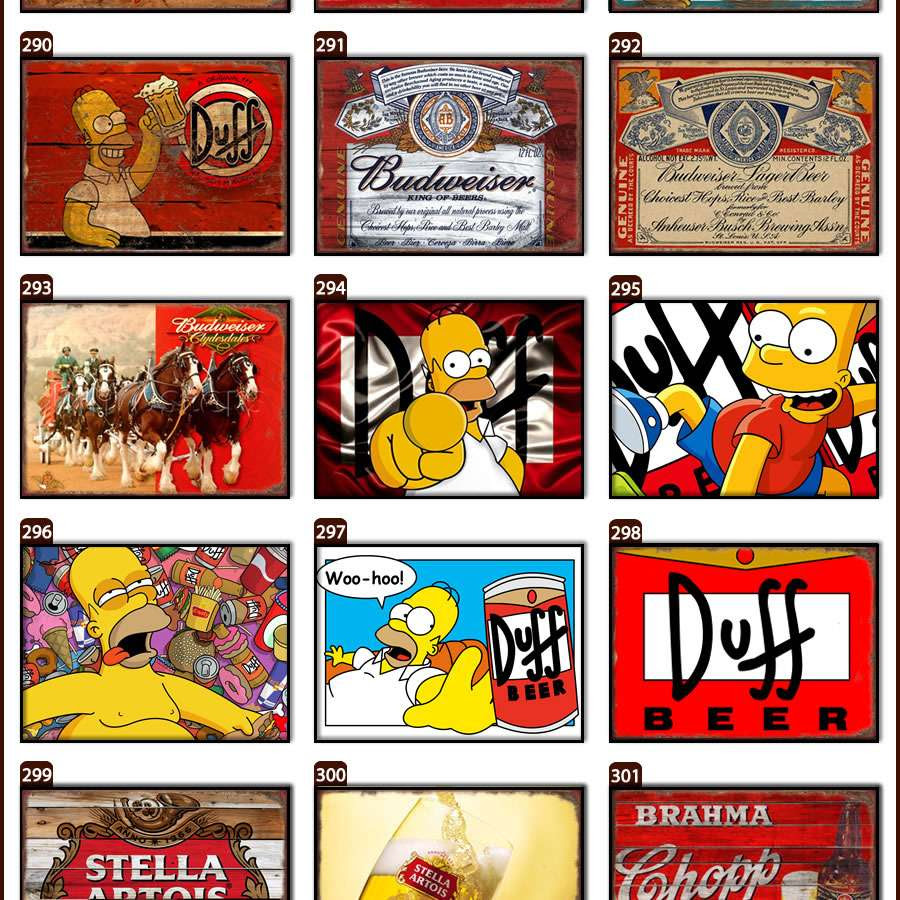 Placas Vintage Retro Cerveja Decora§£o Antigas MDF Frases