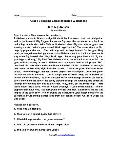 Web8th grade reading comprehension worksheets. 4th grade reading comprehension worksheets multiple choice 4th grade