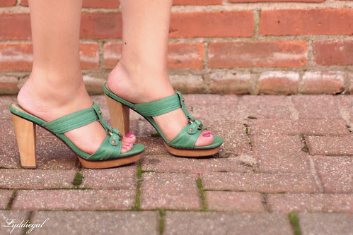 turquoise sandals