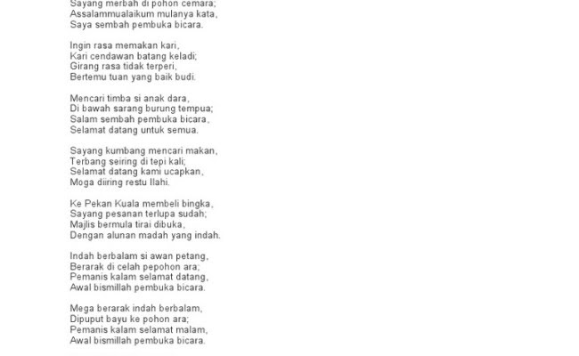 41+ contoh pantun penutup acara yang lucu dan berkesan. Contoh Pantun Penutup Majlis Serotoh Otosection