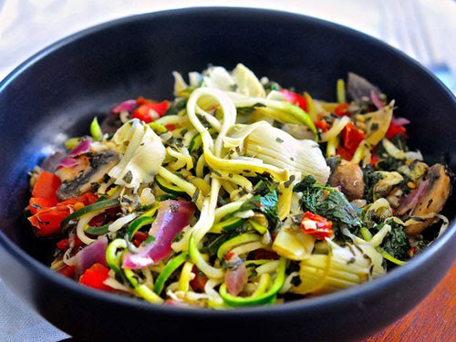 Greek Zucchini Pasta