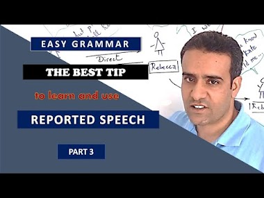 The best tip to learn and use reported speech