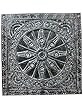 Decorative Panel Konark Wheel Wall Panel Yoga Decor Hand Carved Doors 36"
