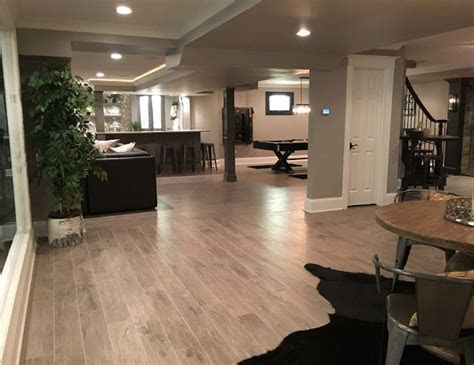 popular paint colors  basements light brown exposed