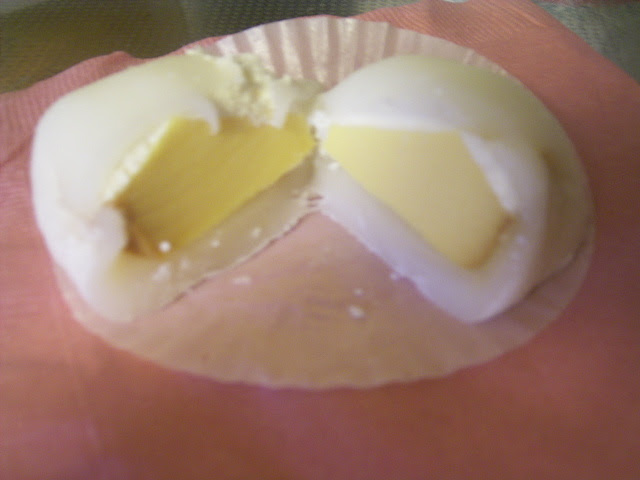 産直案山子の焼きプリン大福 岩手こびるガイド