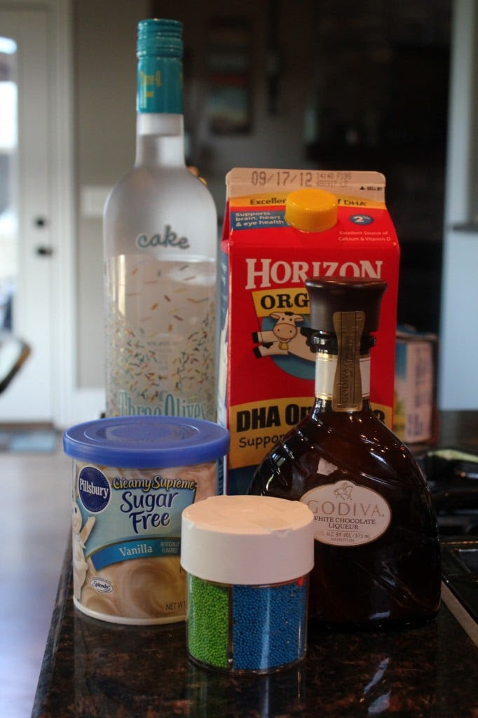 Cocktails with Cake Vodka