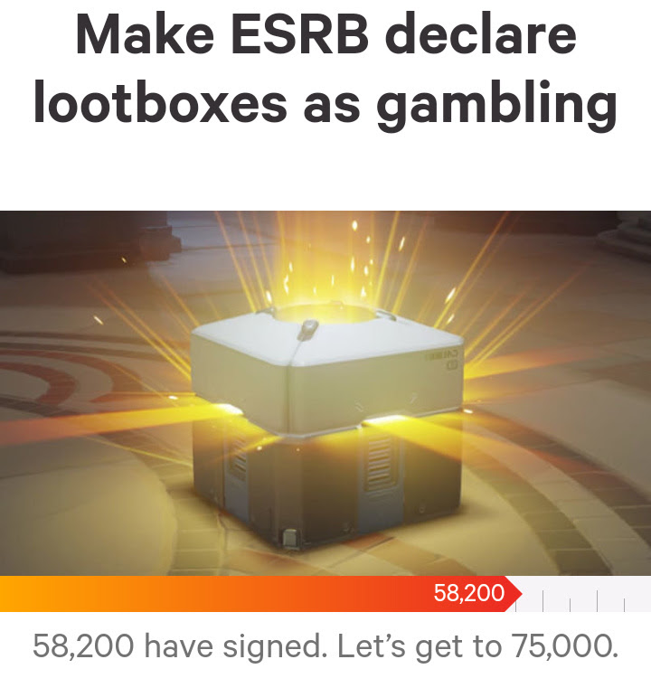 Have You Ever Been So Salty At Ea That You Create A Change Org Page Just To Declare Loot Boxes Are Gambling Meme By Discord Memedroid