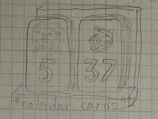 calendar cards