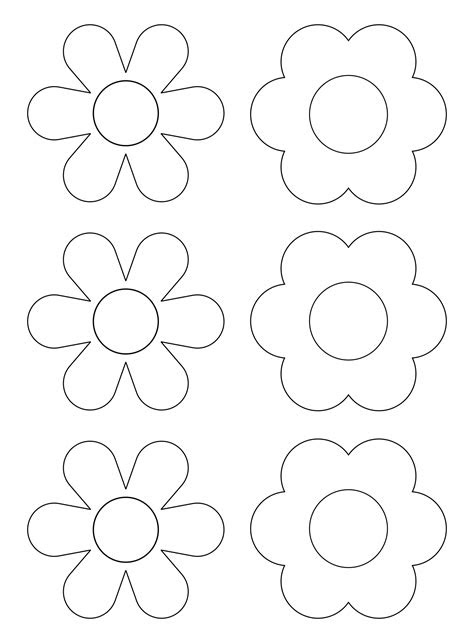  crepe paper flower templates free