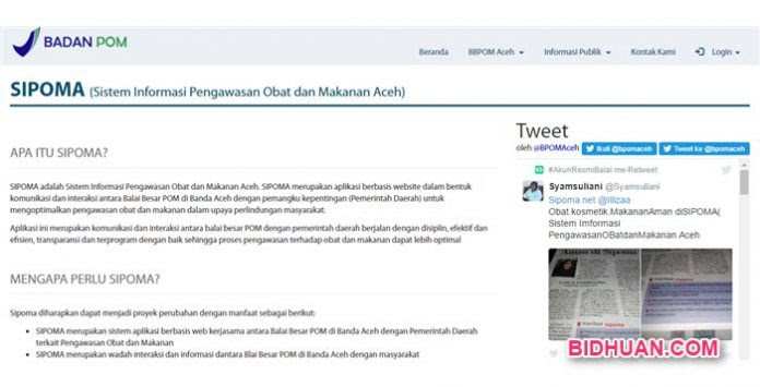 BBPOM Aceh Luncurkan Aplikasi Sipoma Guna Koordinasi Lebih 