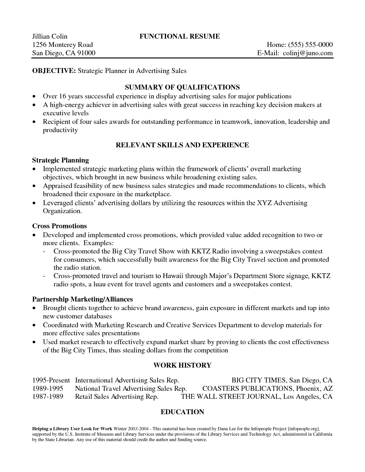 What Is A Summary Of Qualifications