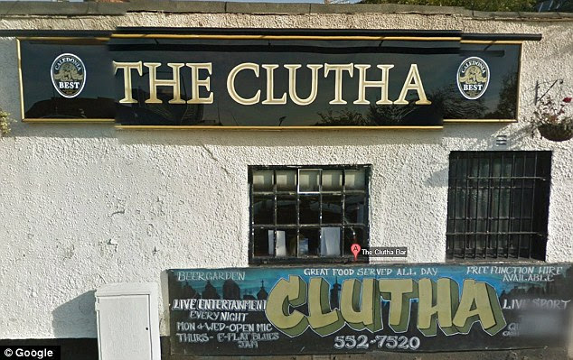 The helicopter crashed into the roof of the pub on Stockewell Street in Glasgow 
