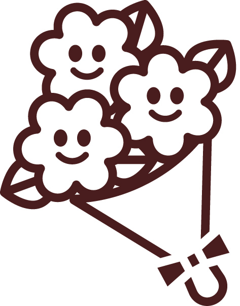 花束イラスト ブーケ お祝い ありがとうの表現に 可愛い無料イラスト素材集
