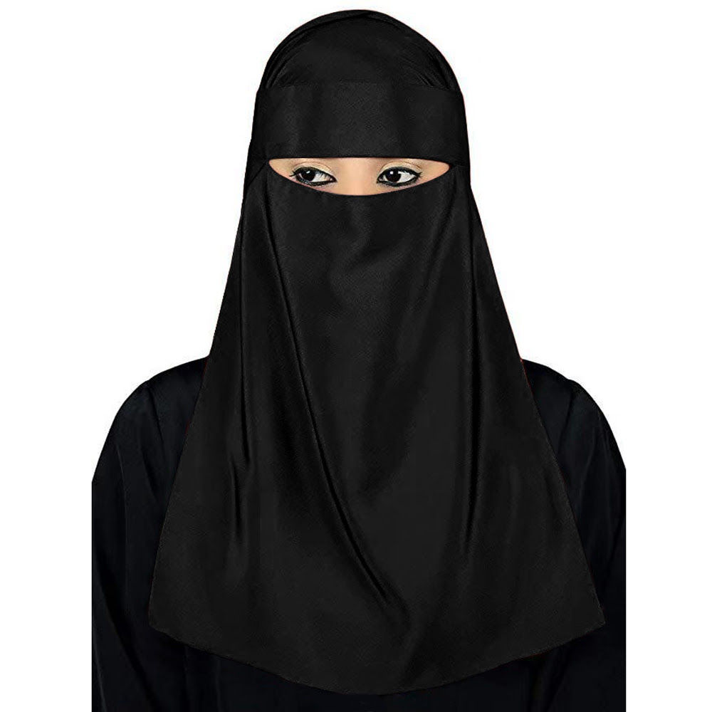 12PCS Muslim Hijab Islamic Veil Burqa Burka Niqab Nikab ...