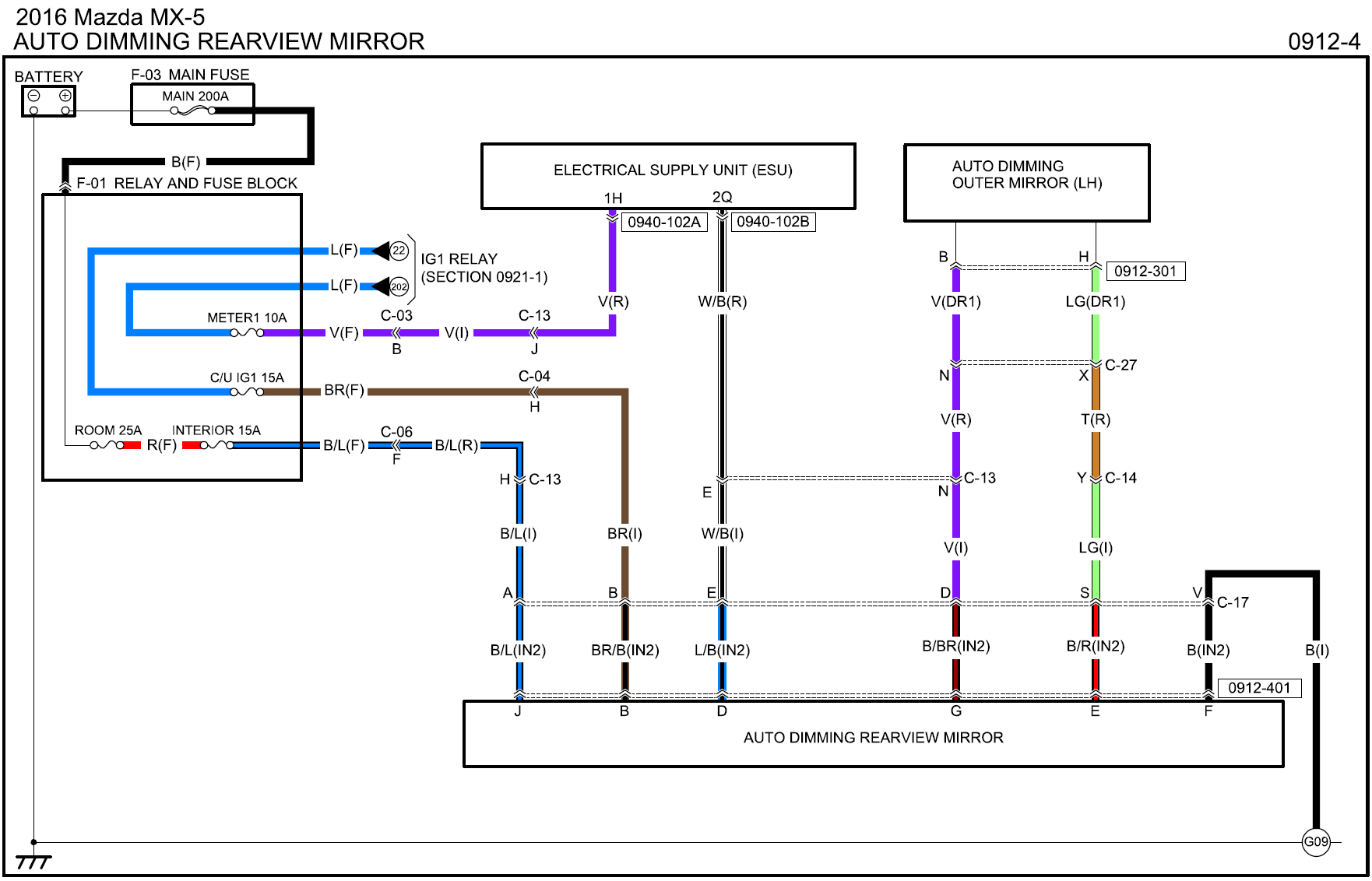 Gentex Mirror Wiring Diagram