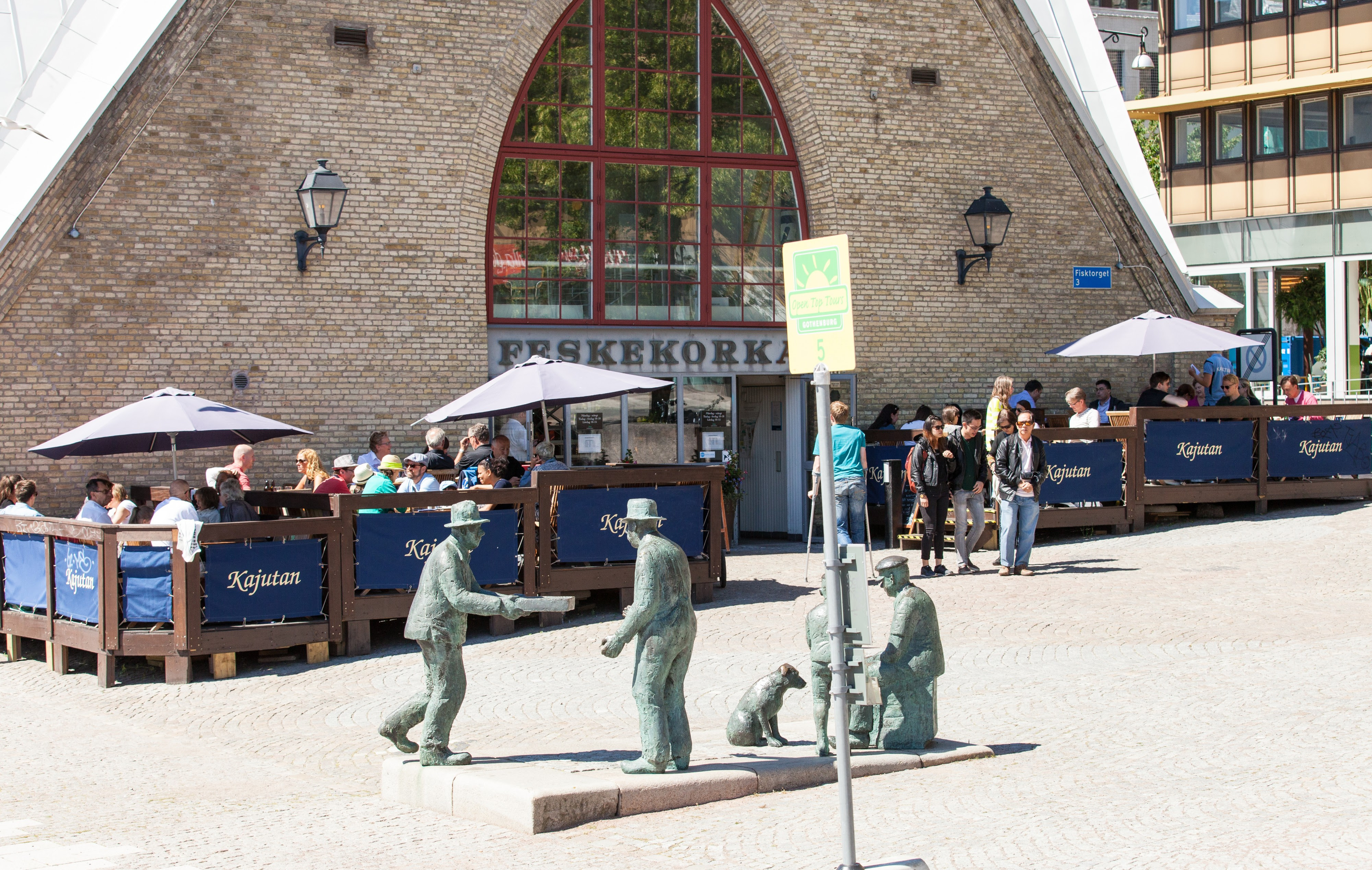 Photo of Feskekôrka (fish church) - a fish market in ...