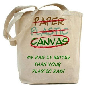 ARC CREATION Organic Cotton Bags To use when shopping instead or the ...