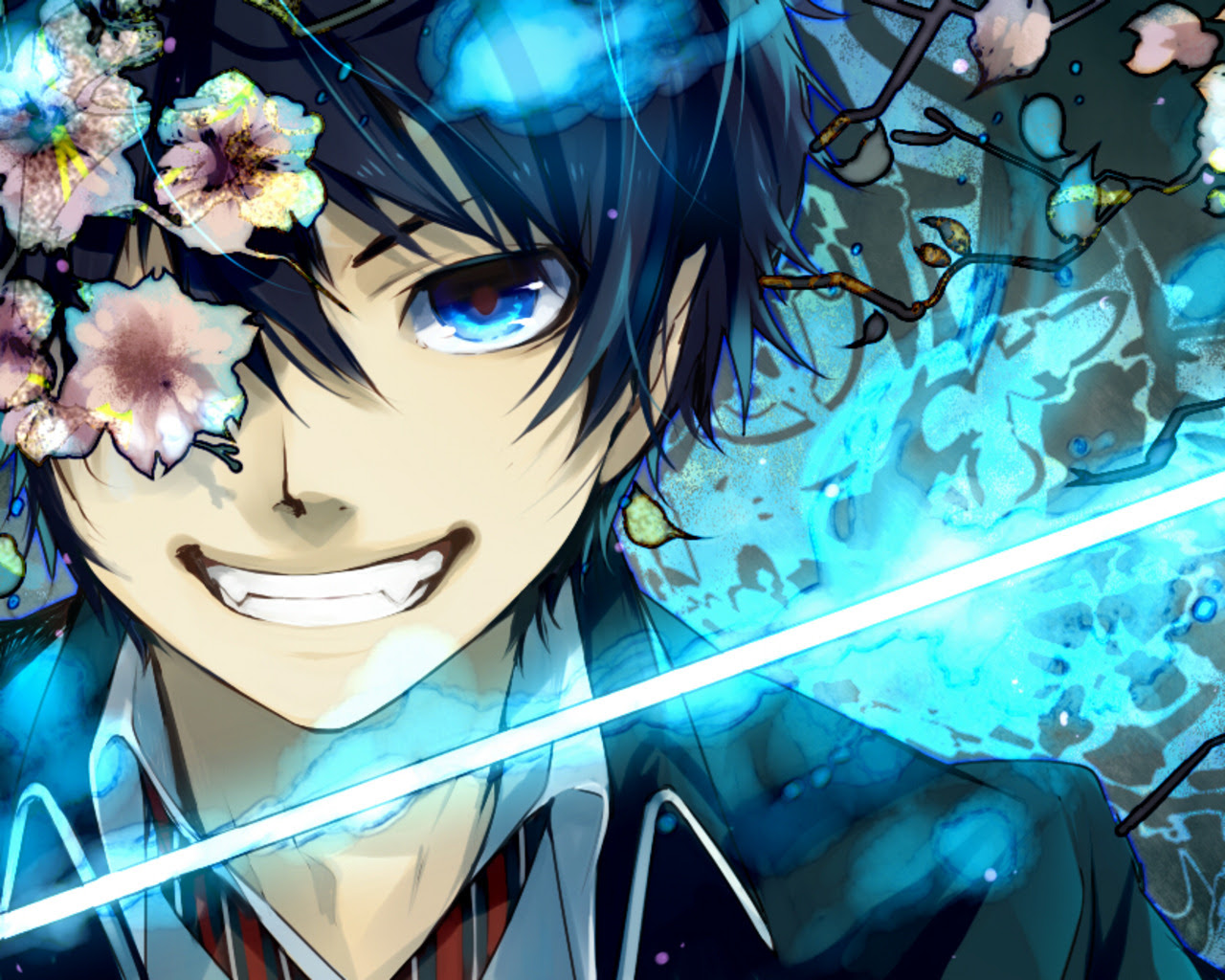 wallpaper: Wallpaper Blue Exorcist