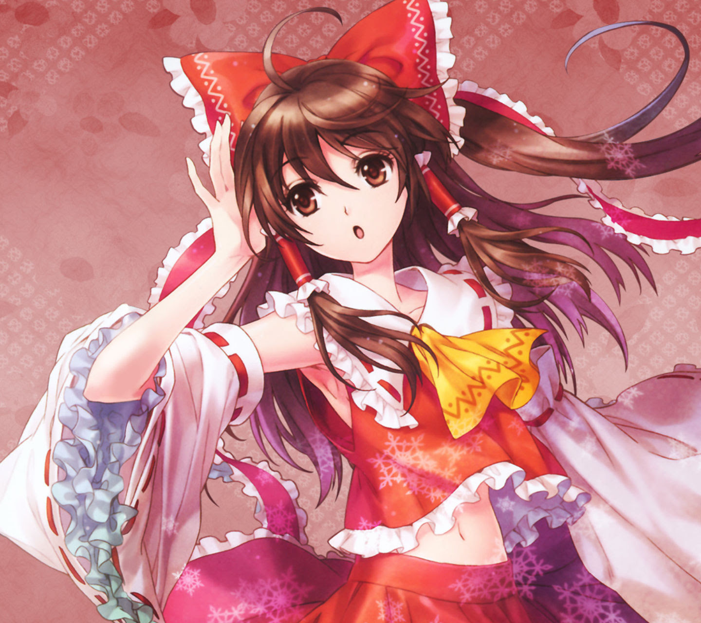 東方プロジェクト Android壁紙 画像 1 博麗霊夢 1440 1280 アニメ壁紙ネット Pc Android Iphone壁紙 画像