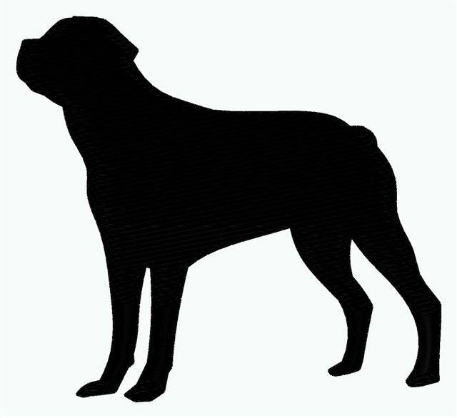 Download Rottweiler Silhouette Clip Art at GetDrawings | Free download