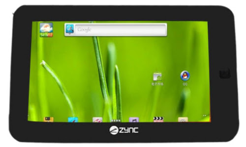 Zync Z909 Plus Top 5 Android Tablets Cheapest 2012 july