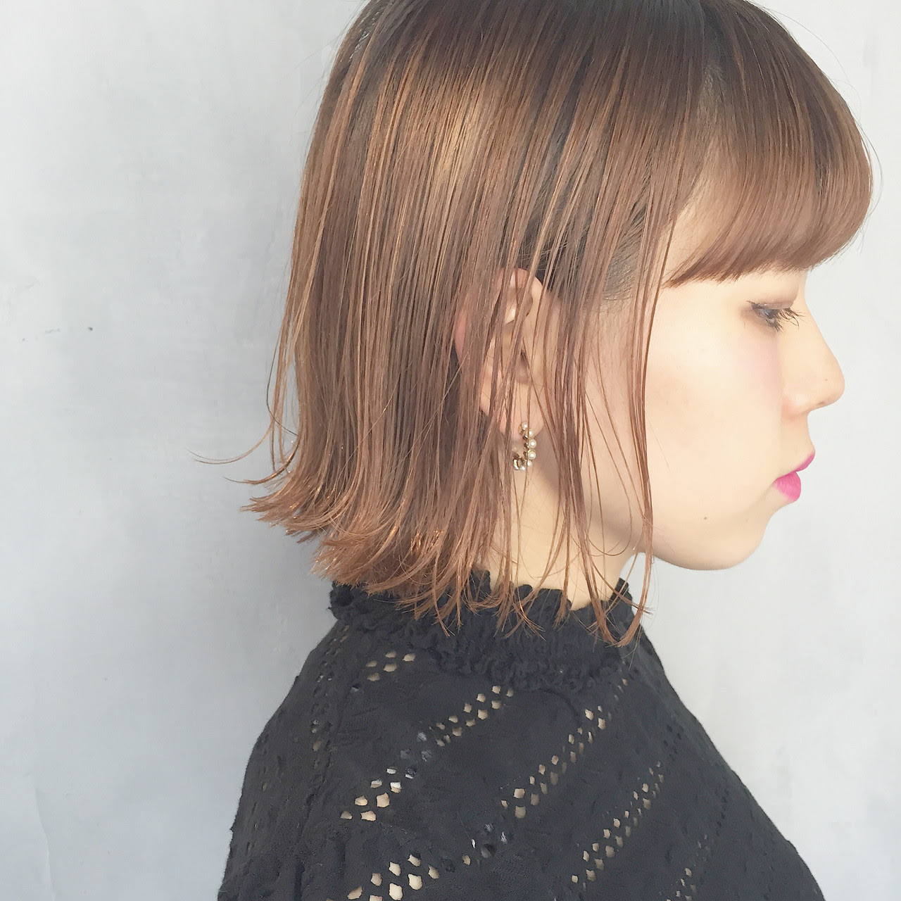 髪型 ボブ ストレート 切りっぱなし Mesut Jappa