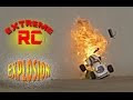 EXTREME RC - TRAXXAS STAMPEDE hits wall and EXPLODES!