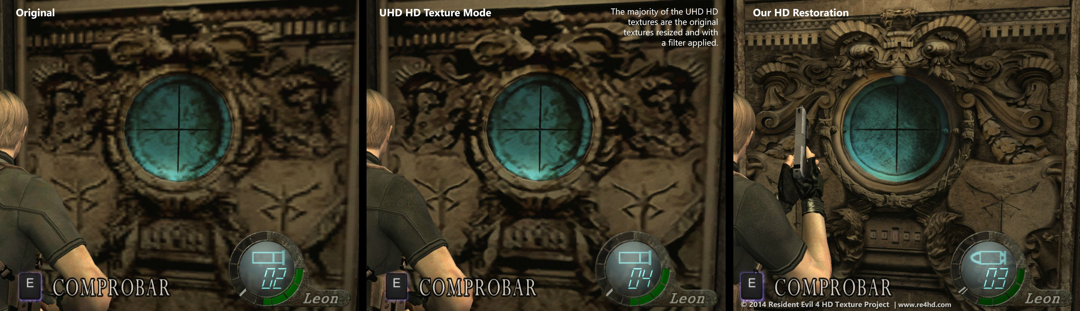 Original versus Ultimate HD versus HD Project