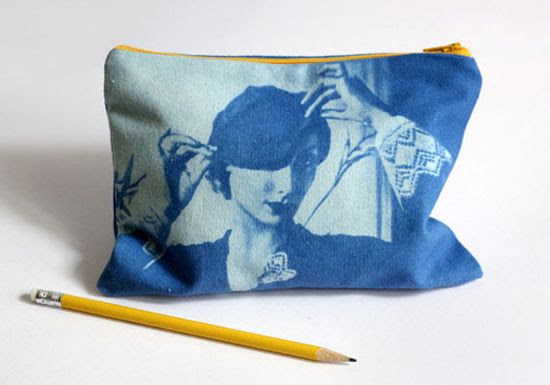 Turn a favorite photos into a personalized pouch with How About Orange