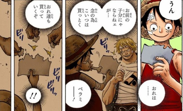 ワンピース ルフィがビブルカード失くしたのは何かの伏線 海賊王に俺はなる ルフィの冒険 One Piece