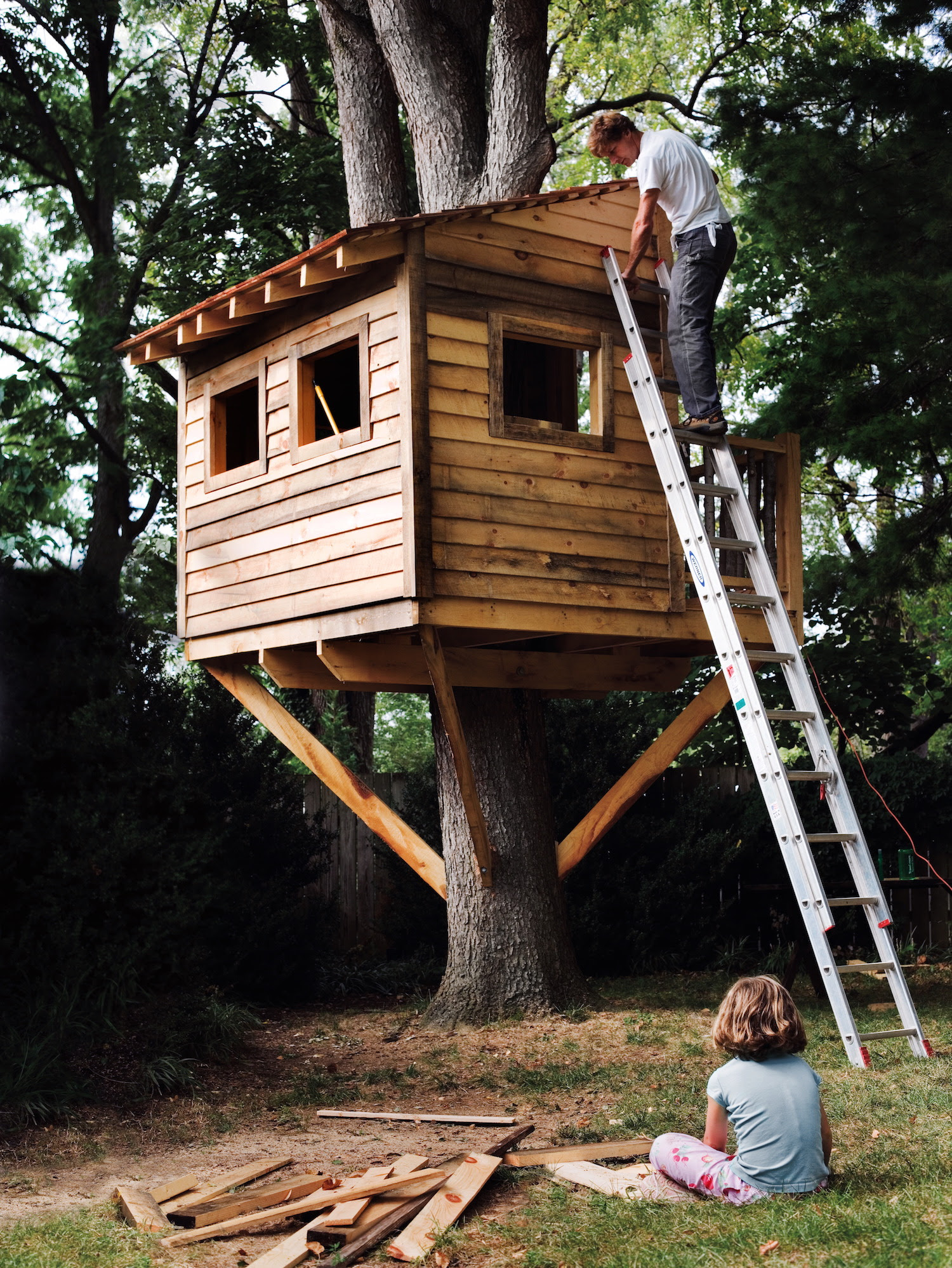 How to Build a Treehouse for Your Backyard  DIY Tree House Plans