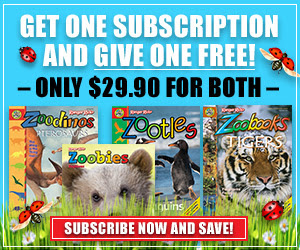 300x250 #1 Kids Animal Magazine