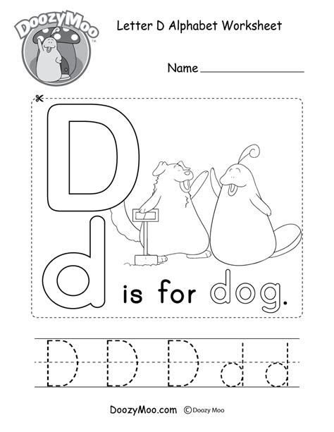  letter d worksheets for preschool worksheet today