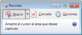 Recortes Windows 7