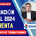 Declaración mensual SUNAT 2024 Régimen Mype Tributario | ¿Cómo declarar ...