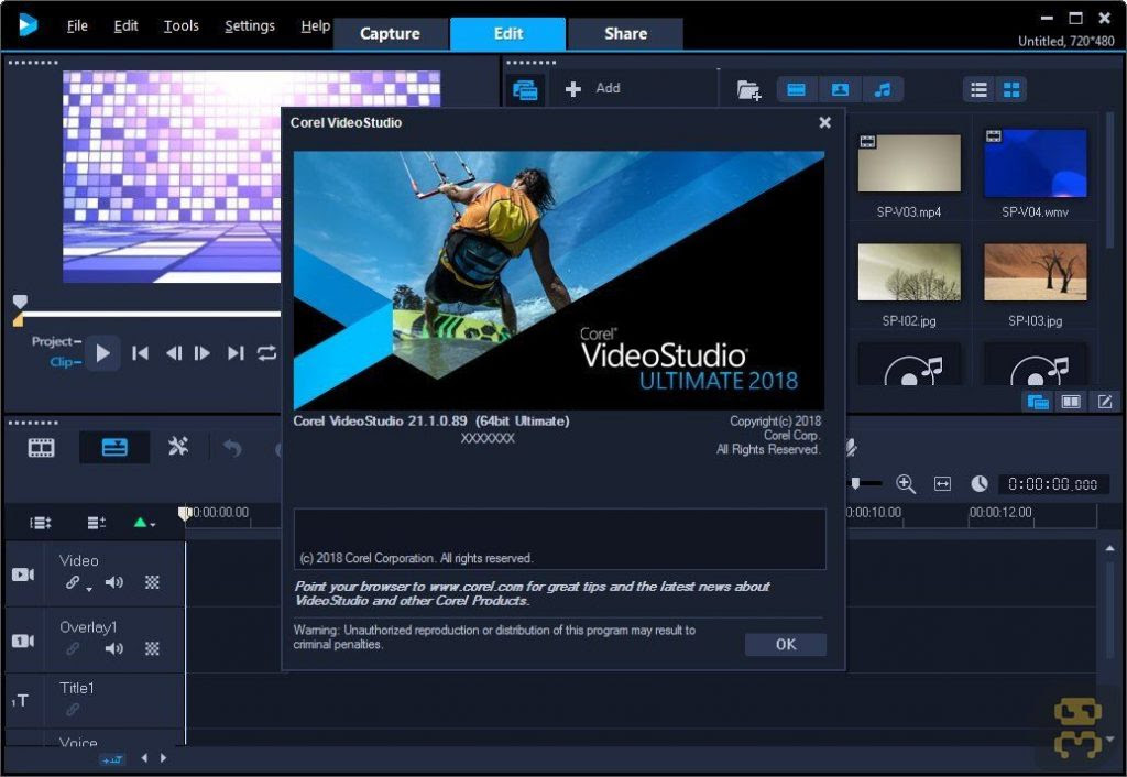 Movie Editing Software By Corel Videostudio Ultimate 2021