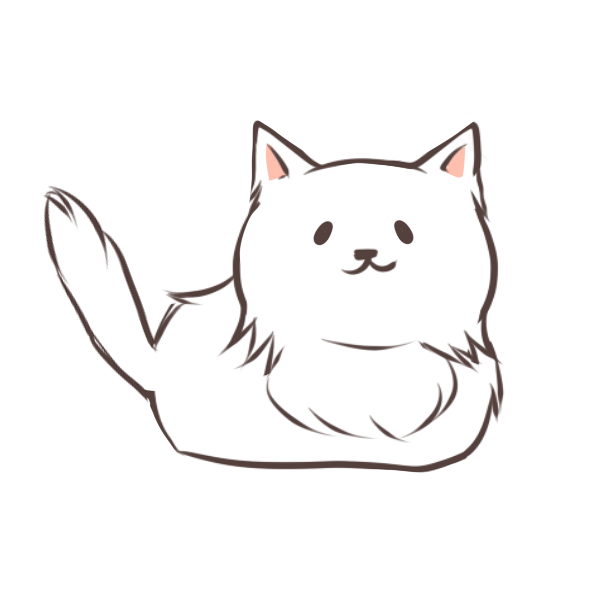 毛玉猫のイラスト かわいいフリー素材が無料のイラストレイン
