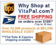 Free Shipping on Orders over $100 at VitaPal.com