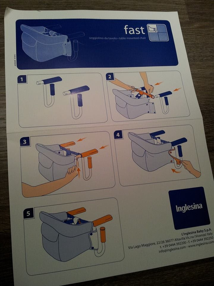 Le Siege De Table Fast De Inglesina Maman Teste Tout Maman Teste Tout
