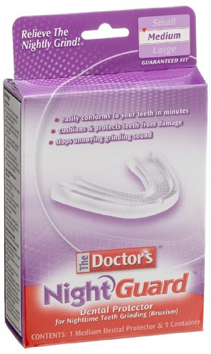 The Doctor's NightGuard Dental Protector for Night Time Teeth Grinding, Medium, 1 each