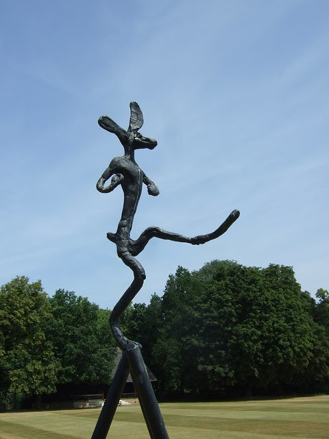 Cricketer, by Barry Flanagan