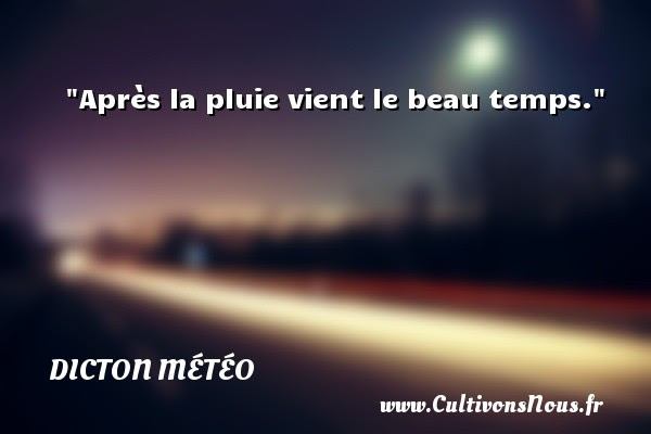Dicton Meteo Tout Savoir Sur Les Dictons Meteo Cultivonsnous Fr Page 27