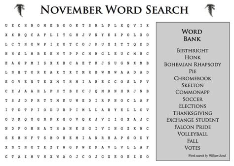  the word november
