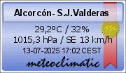 EL TIEMPO EN ALCORCÓN