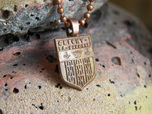 French Metal Necklace