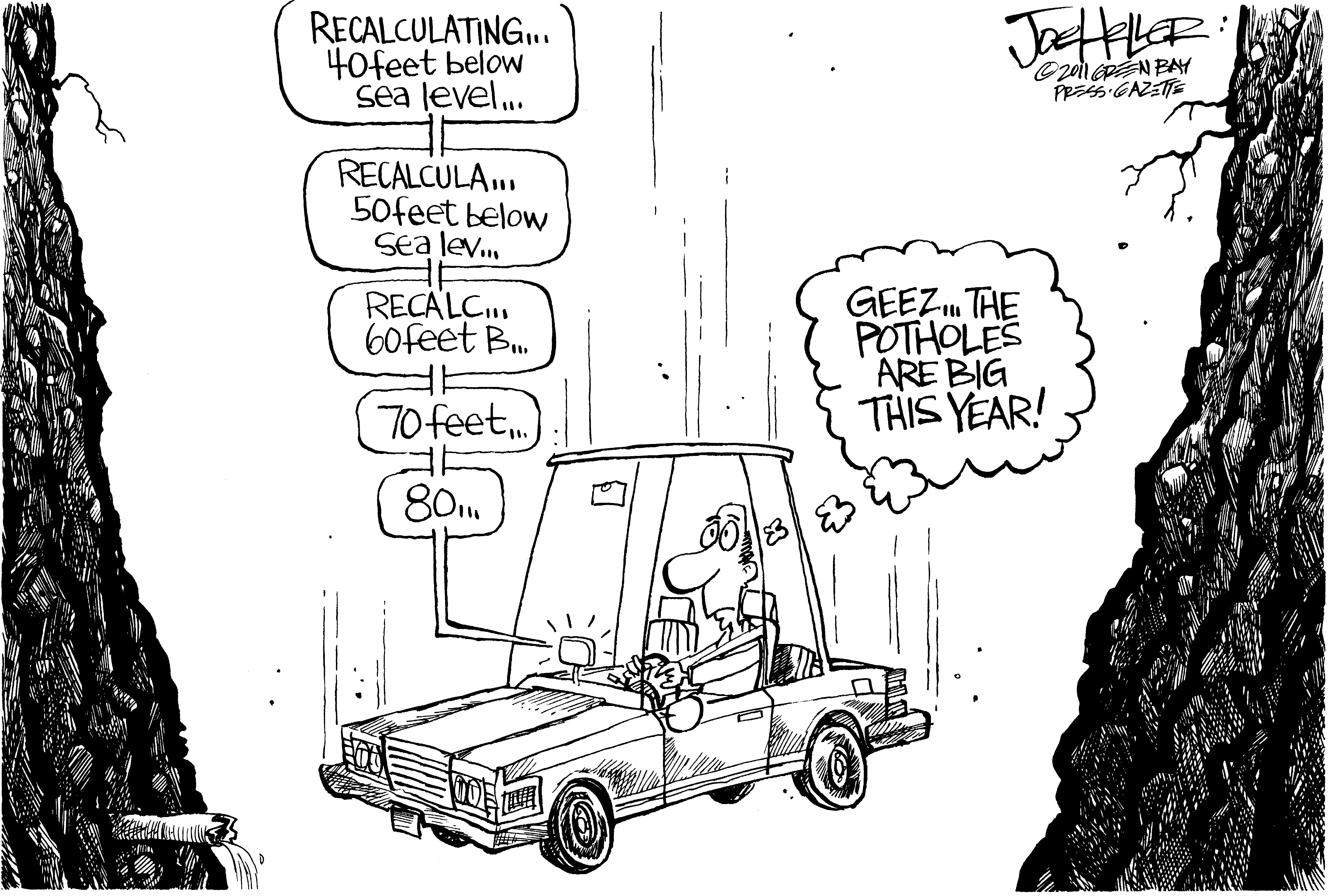 Cartoon by David Fitzsimmons
