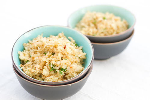 Praetud riivitud lillkapsas ehk lillkapsariis / Cauliflower rice