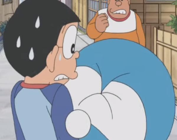 おいもう限界だ デスノートにジャイアンの名前を書いてくれ 顔が埋もれたどらえもんへのボケ ボケて Bokete