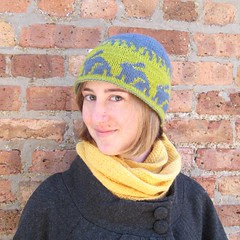 Rabbits in the Grass Hat Pattern